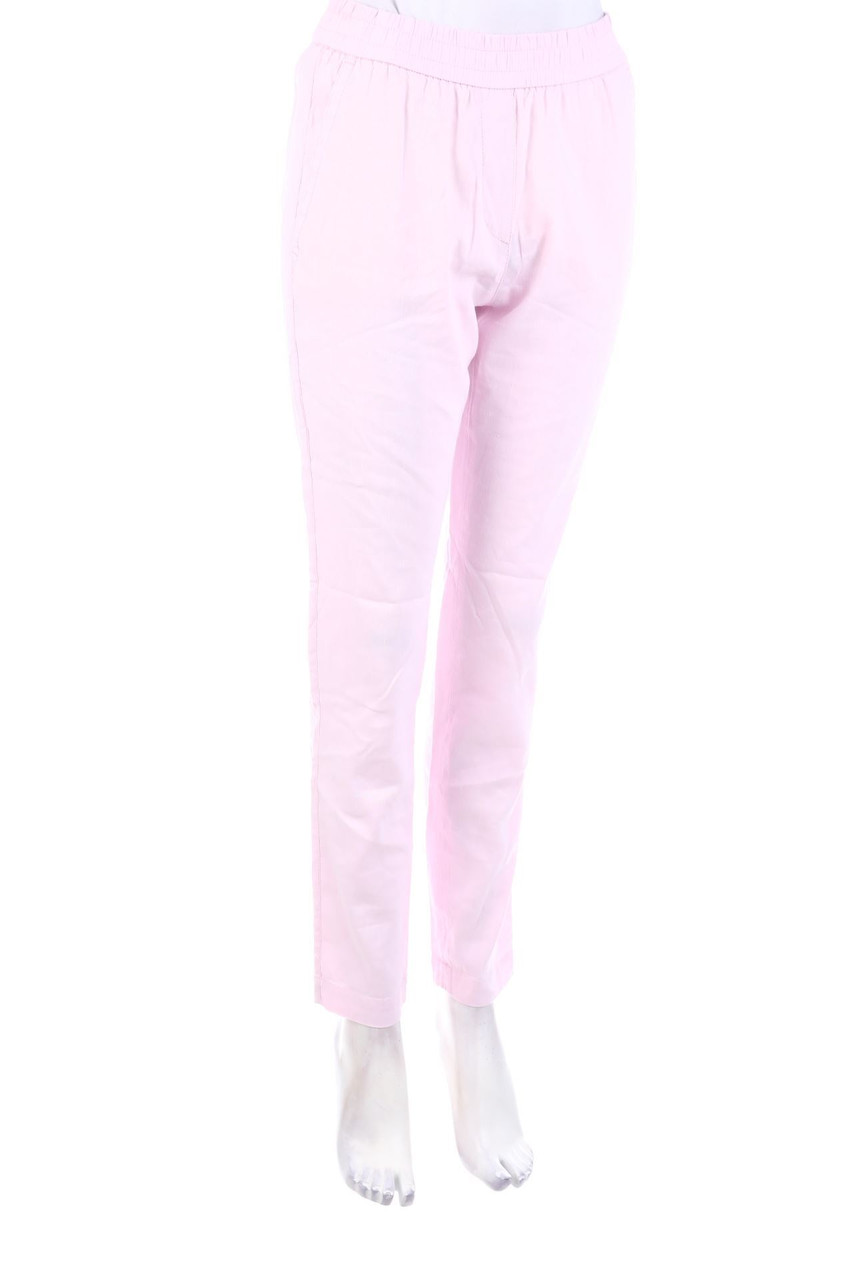 MARC CAIN - Jogger-Hose aus Leinen-Mix - D 34