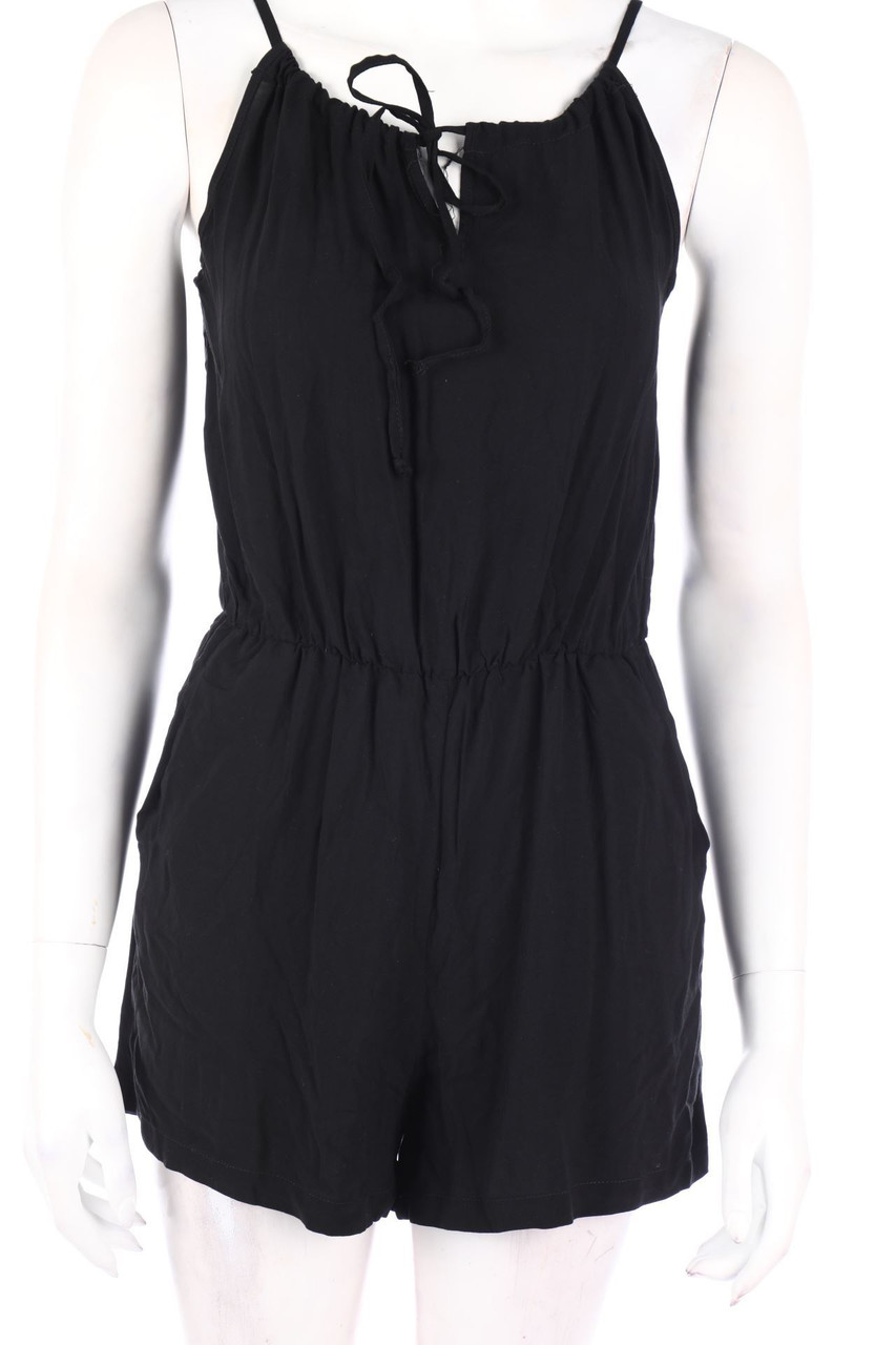 Deluxurious - Playsuit mit Schleife - M