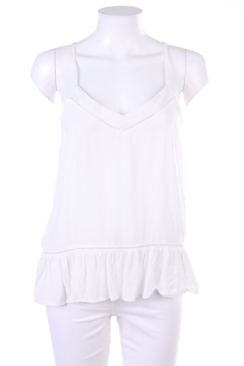 JACQUELINE de YONG - Top mit Lochspitze - D 36