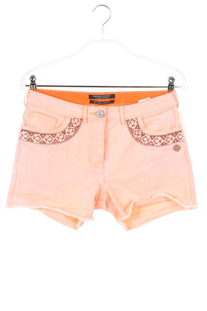 MAISON SCOTCH - Neon-Jeans-Shorts im Boho-Stil - W24
