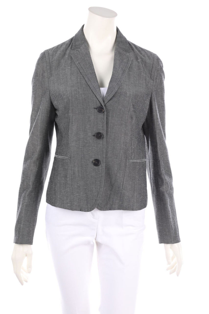 RENÉ LEZARD - Blazer aus Schurwoll-Mix mit Leinen - D 40