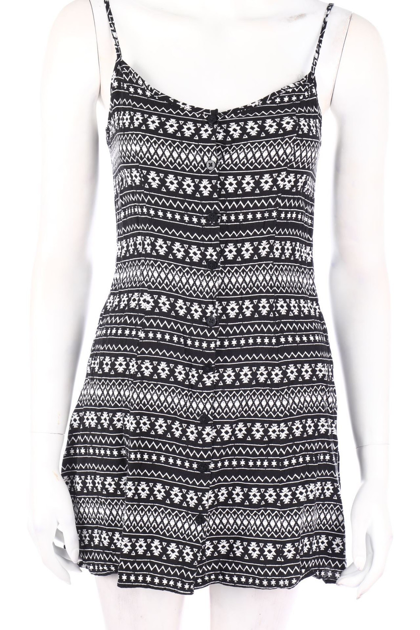 H&M - Minikleid mit Ethno-Print - D 36