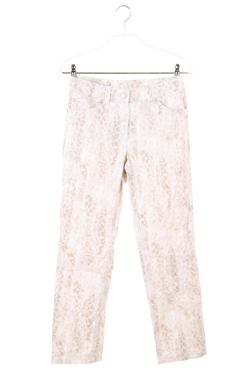 GERRY WEBER - Slim Jeans mit Animal-Print - D 36