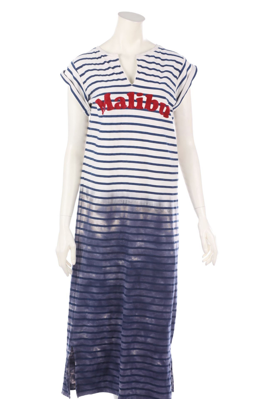 FIVE Paris - Maxi-Kleid mit Statement-Print - S