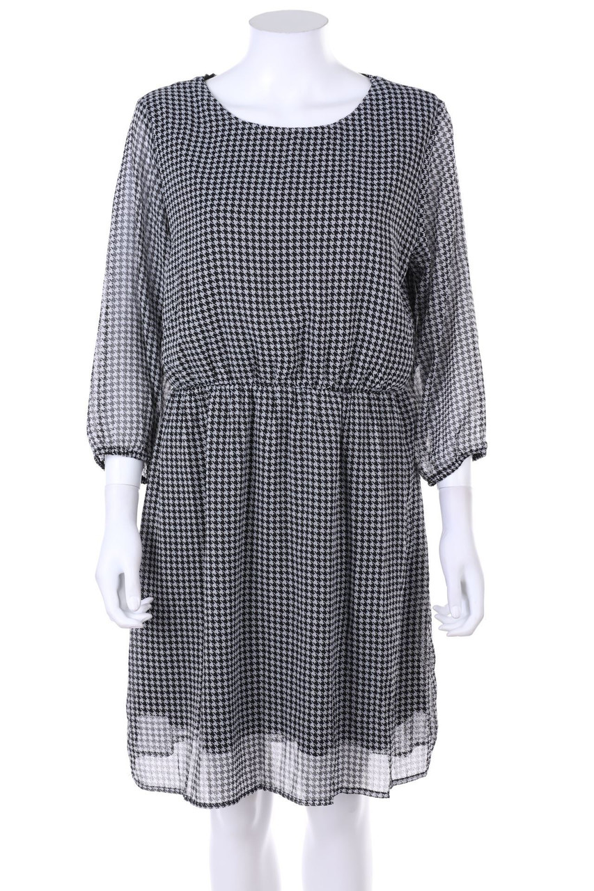 BLIND DATE - Minikleid mit Hahnentritt-Muster - L