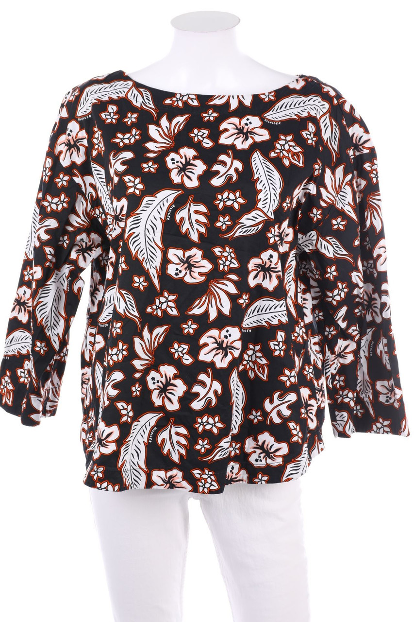 TOMMY HILFIGER - Bluse mit 3/4-Ärmel mit Blumen-Print - D 40