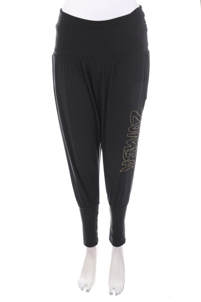 ZUMBA - Harems-Hose mit Logo-Print - XS