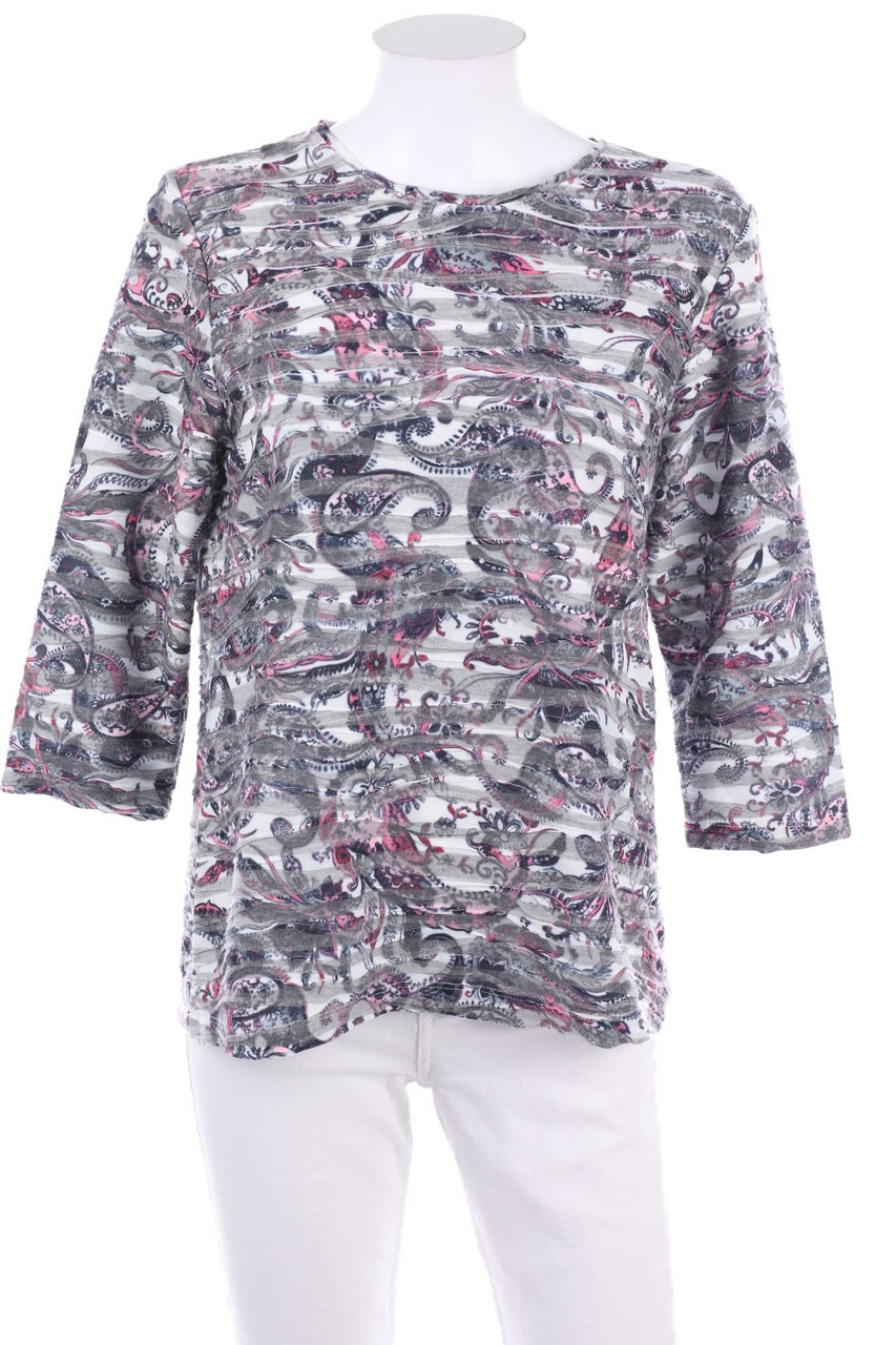 NAVIGAZIONE - 3/4-Arm-Shirt mit Paisley-Print - D 38