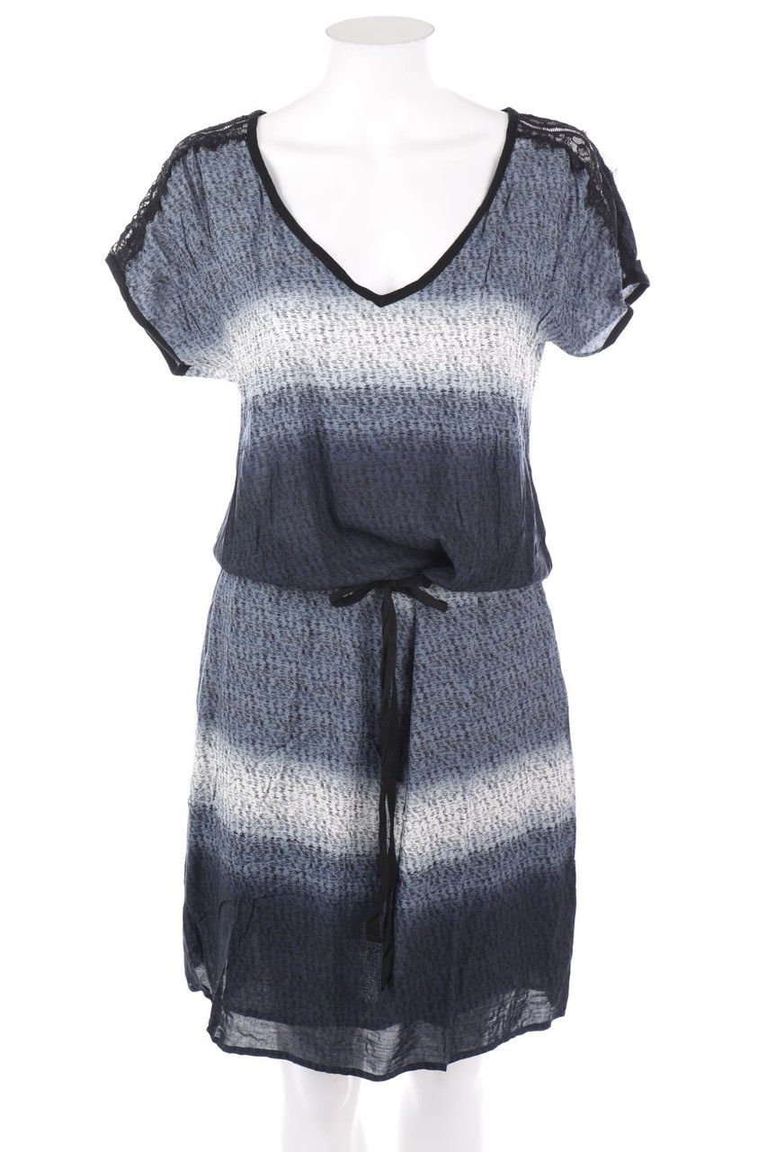 NAF NAF - Kleid mit Spitzen-Einsatz - D 36