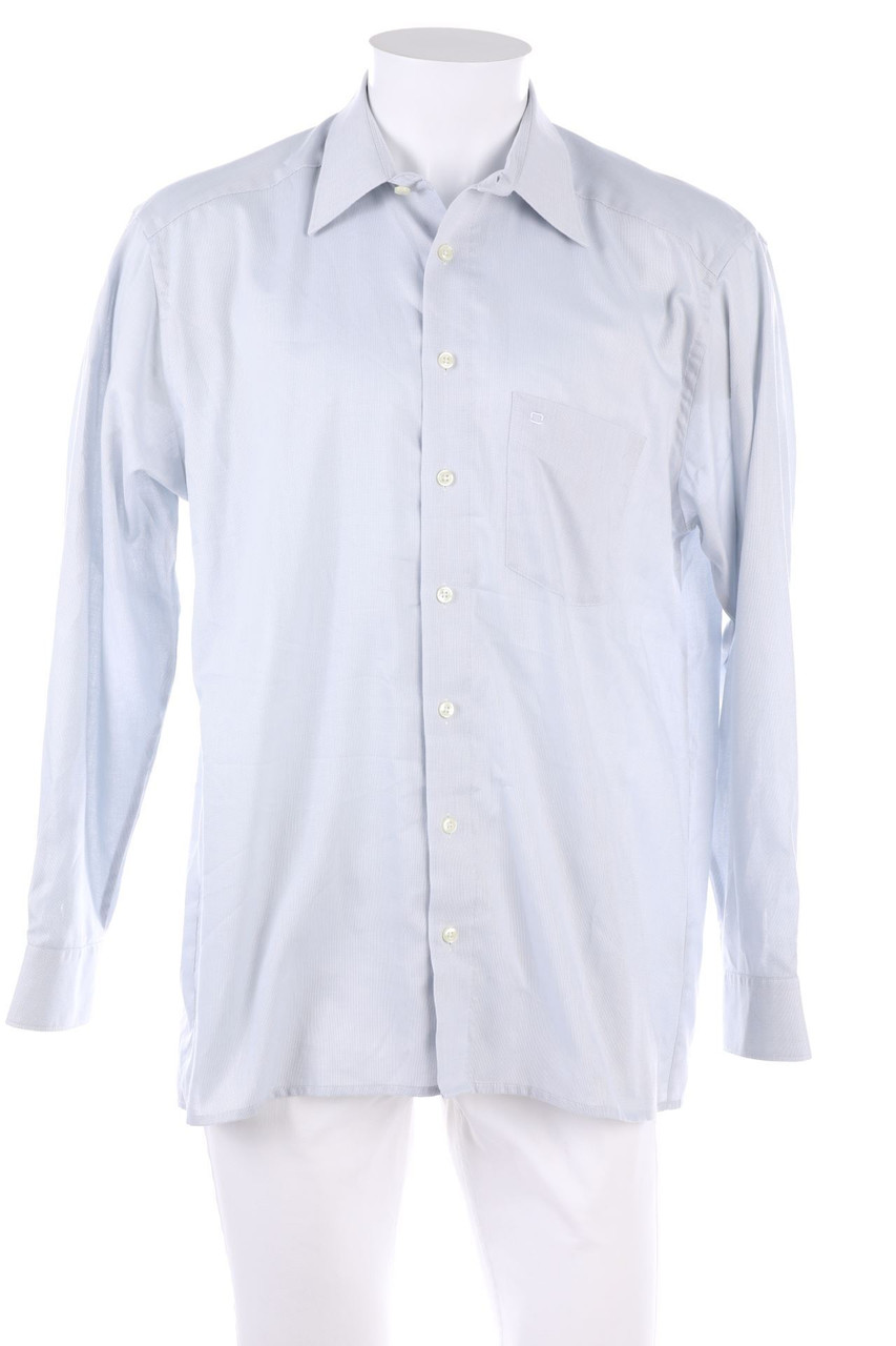 OLYMP - Hemd mit Logo-Stickerei - 42