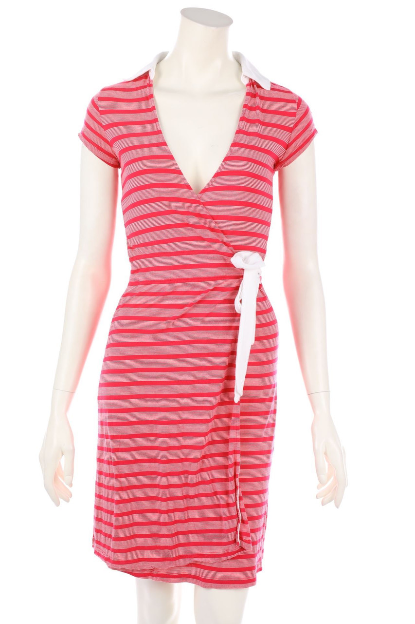 TOMMY HILFIGER - Jersey-Kleid in Wickel-Optik - XS