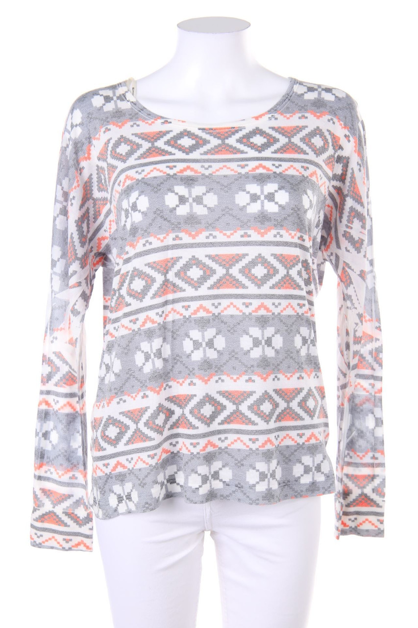 FOREVER 21 - Batwing-Shirt mit Ethno-Print - S