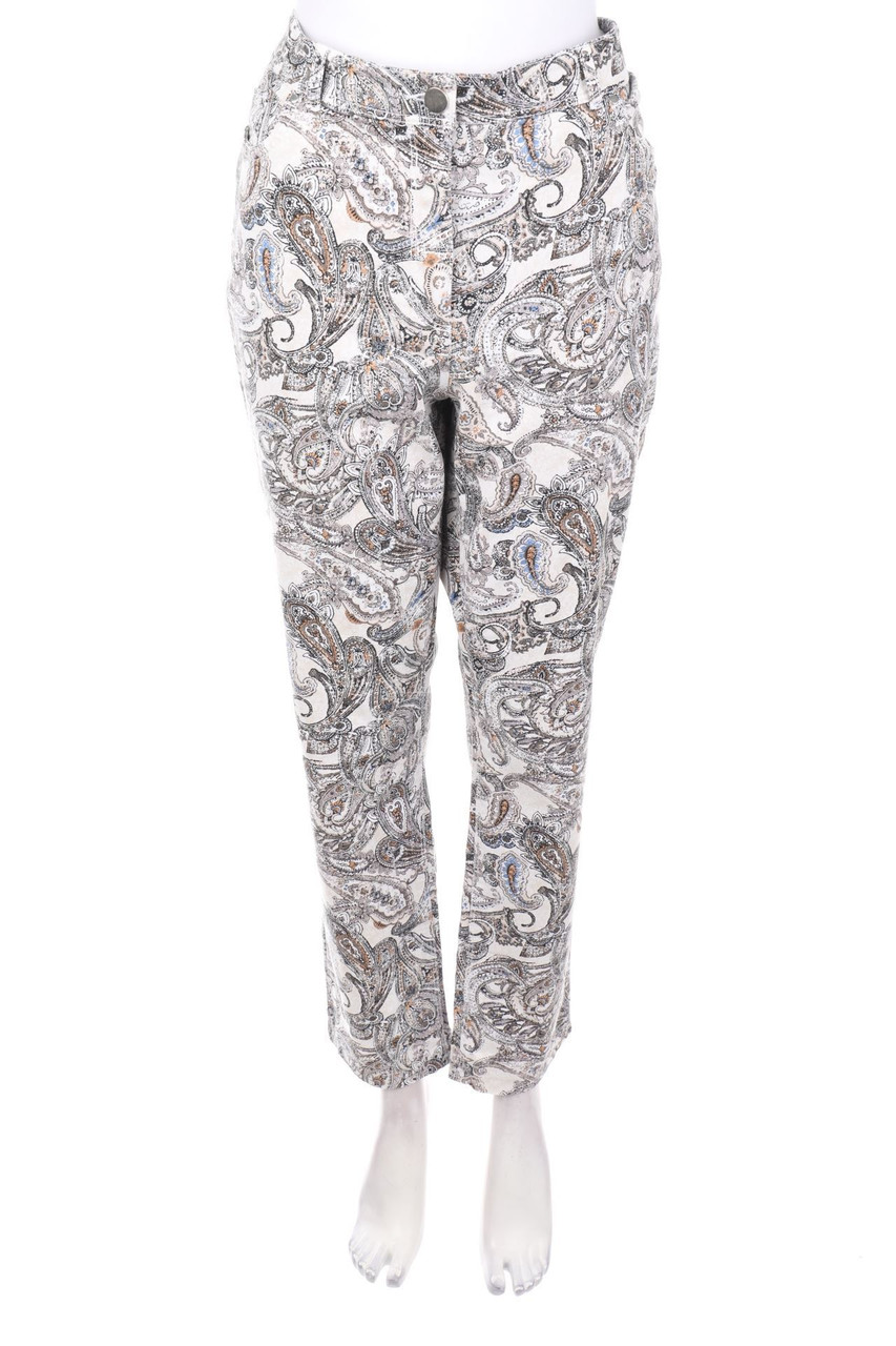 BEXLEYS - Slim Jeans mit Paisley-Print - D 44