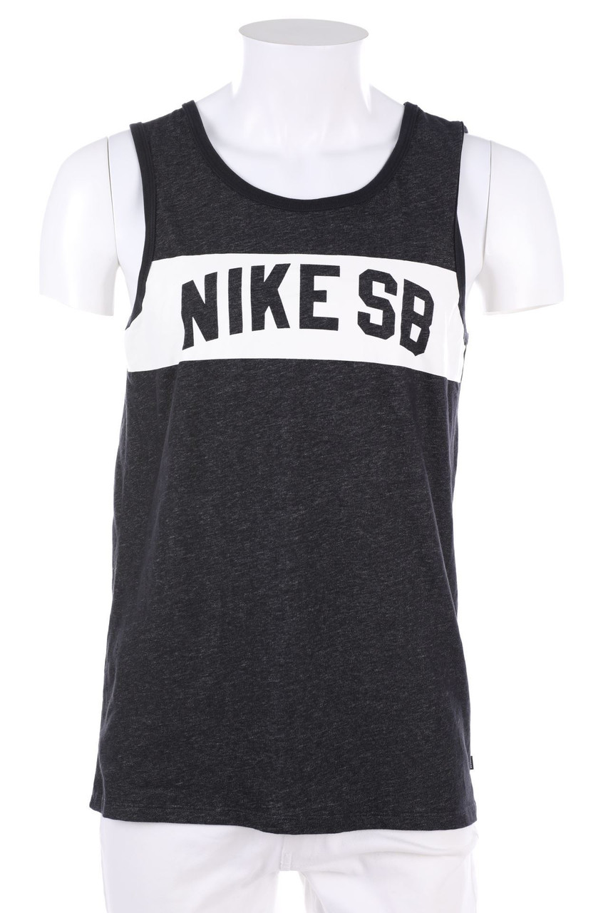 NIKE - Sport-Shirt mit Logo-Print - S