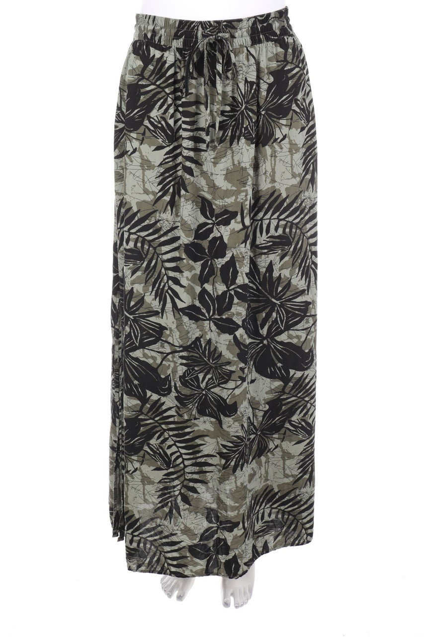 s.Oliver - Maxi-Rock mit Tropical Print - XS