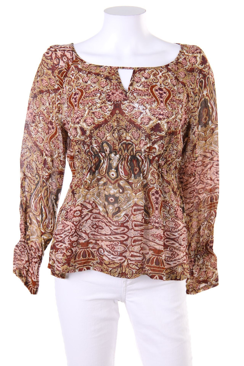 MORE & MORE - Bluse mit Print - D 36