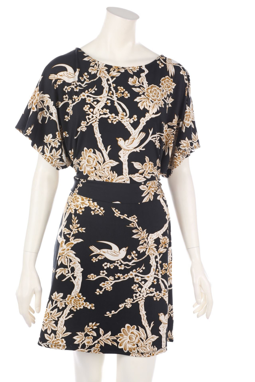 BCBG MAXAZRIA - Stretch-Kleid mit Batwing-Ärmeln - XS