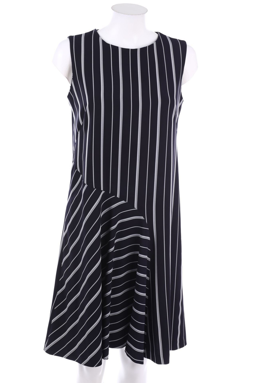 erre de raso - Abendkleid mit Streifen - D 38