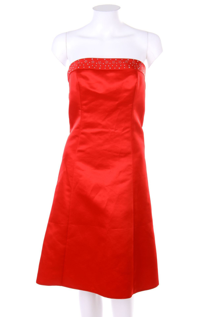 MARIPOSA - Bandeau-Abendkleid mit Strass-Steinen - D 36