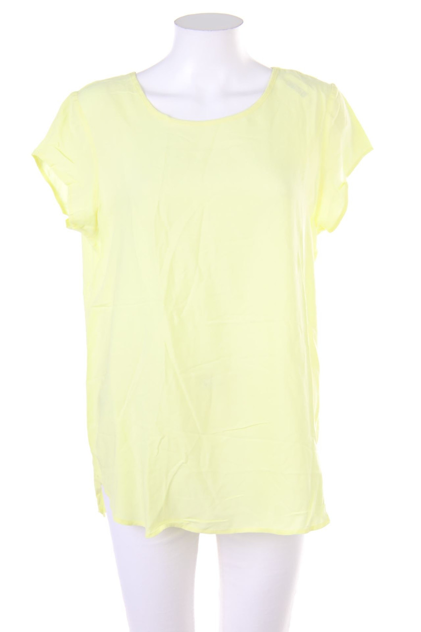 Ohne Label - Kurzarm-Bluse - D 42