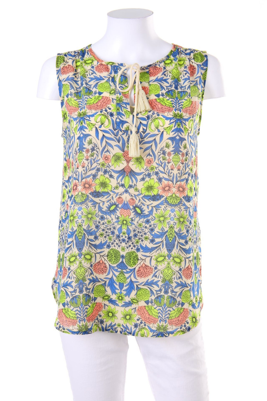 H&M CONSCIOUS - Blusentop mit floralem Muster - D 34