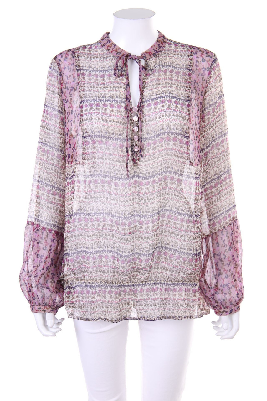 Best Connections - Bluse mit Print - D 42