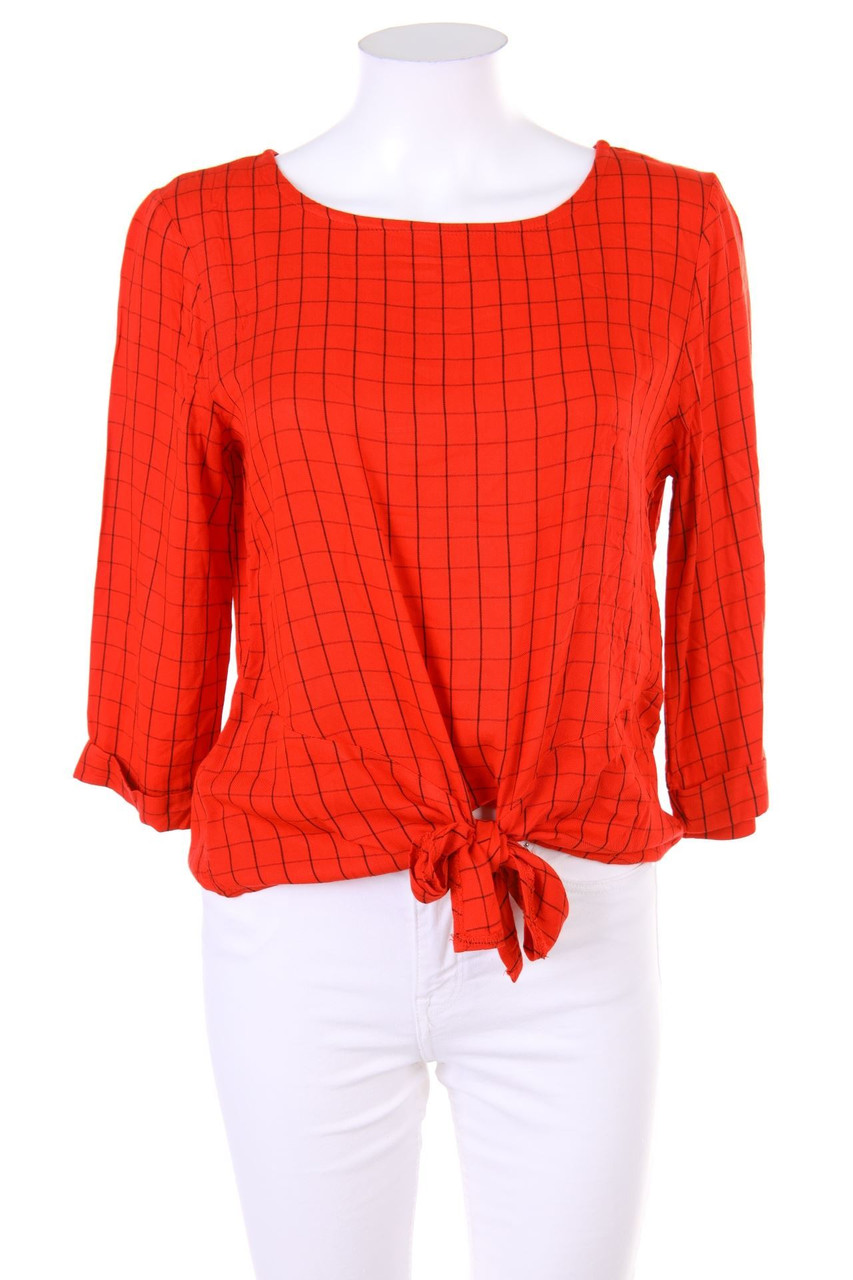 promod - Bluse mit 3/4-Ärmel zum Knoten - M