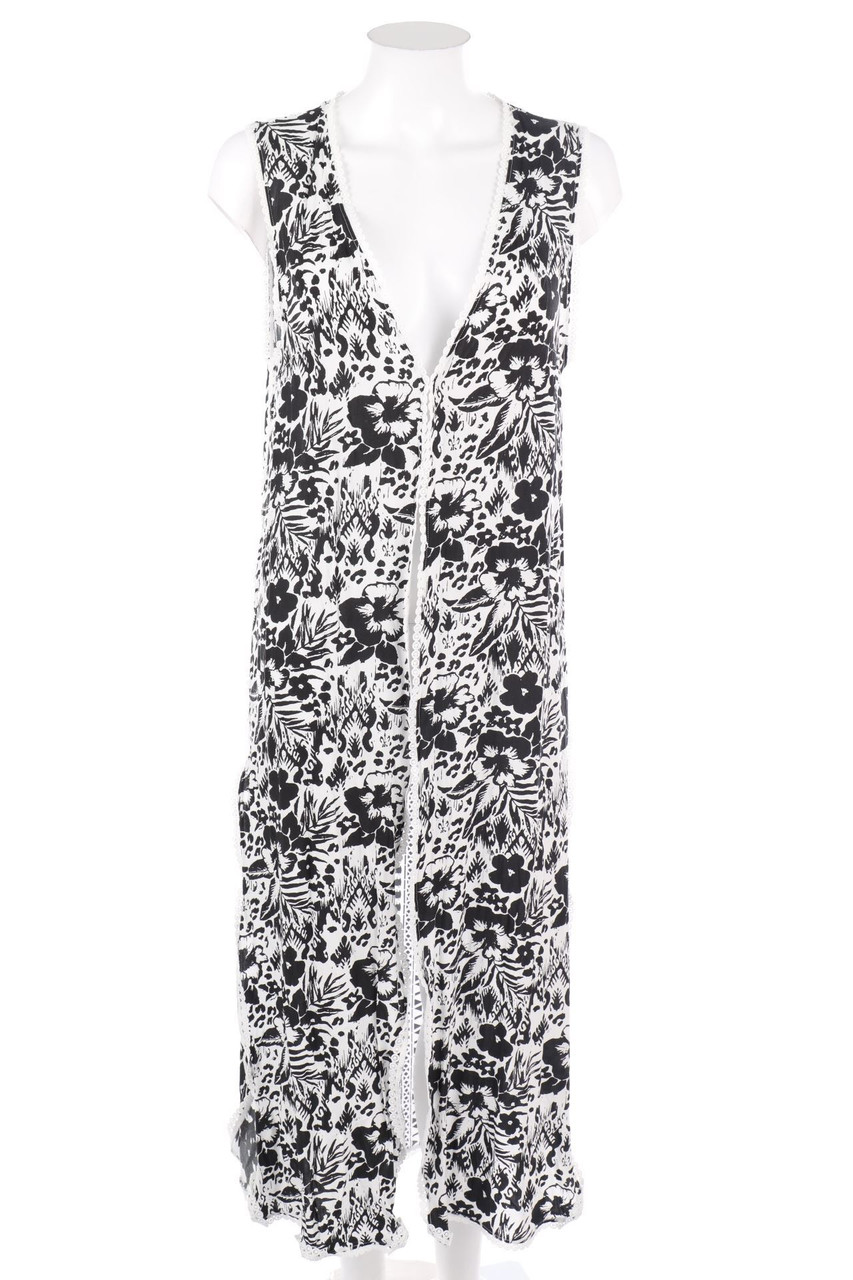 CALZEDONIA COBEY - Long-Jersey-Weste mit Spitze - M