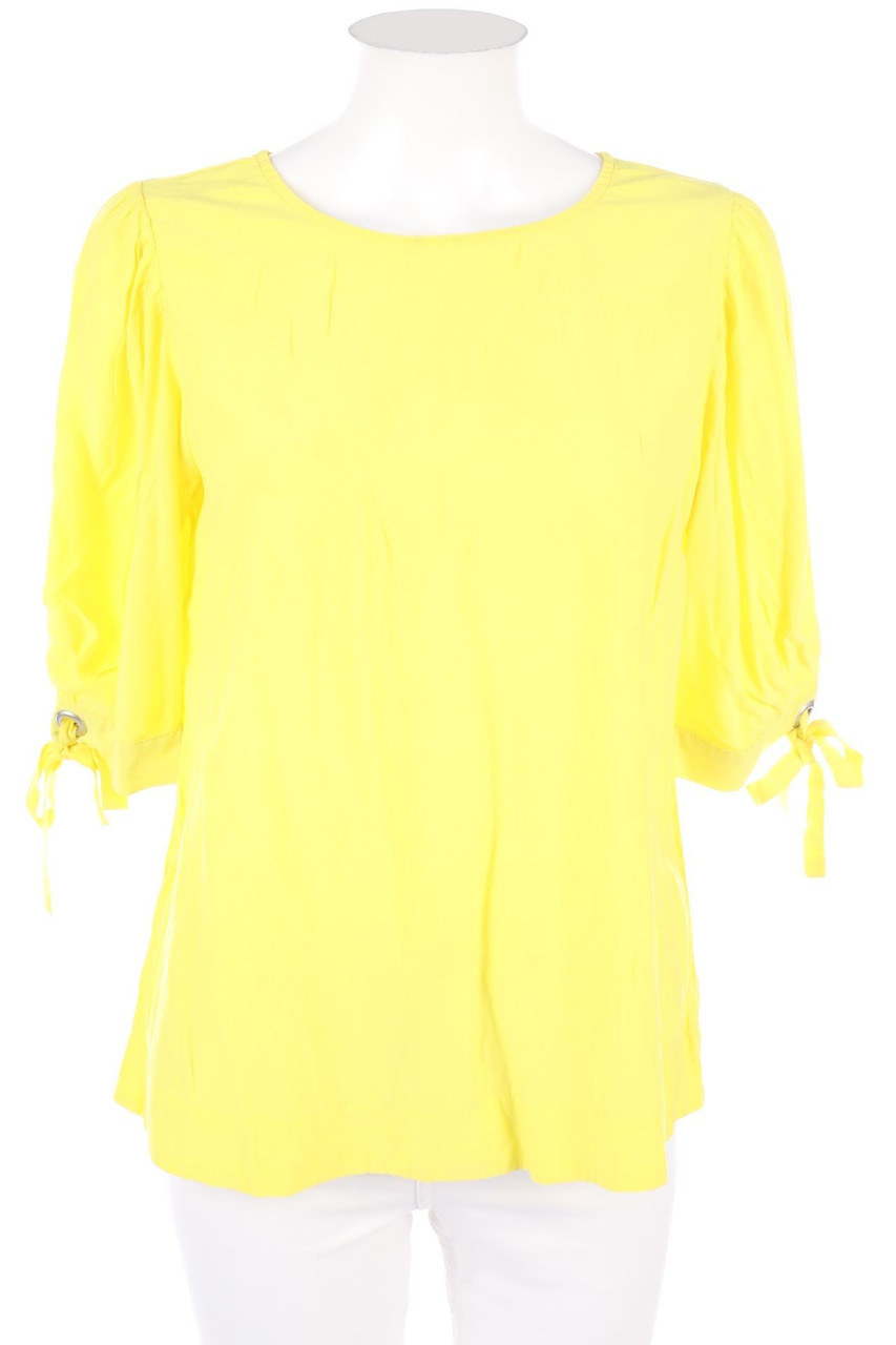 promod - Cropped-Shirt mit Schleife - M