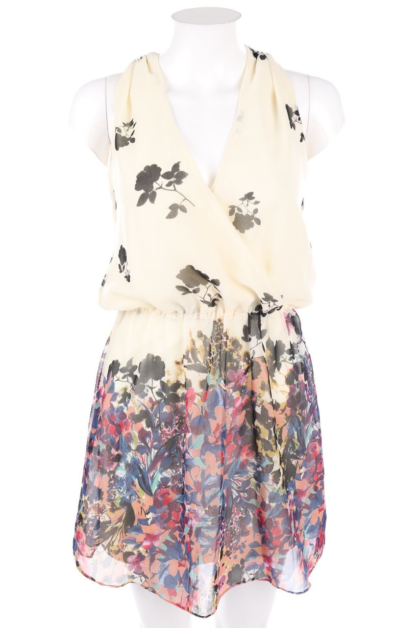 eclectic - Kleid mit Blumen-Print - M