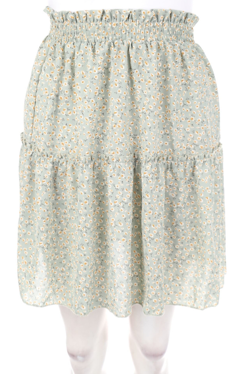 SHEIN - Minirock mit floralem Muster - S