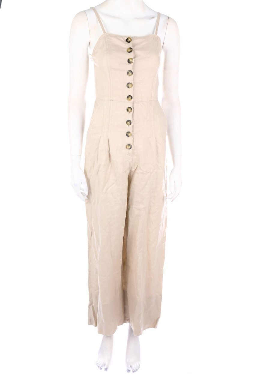 MANGO SUIT - Leinen-Jumpsuit - XS