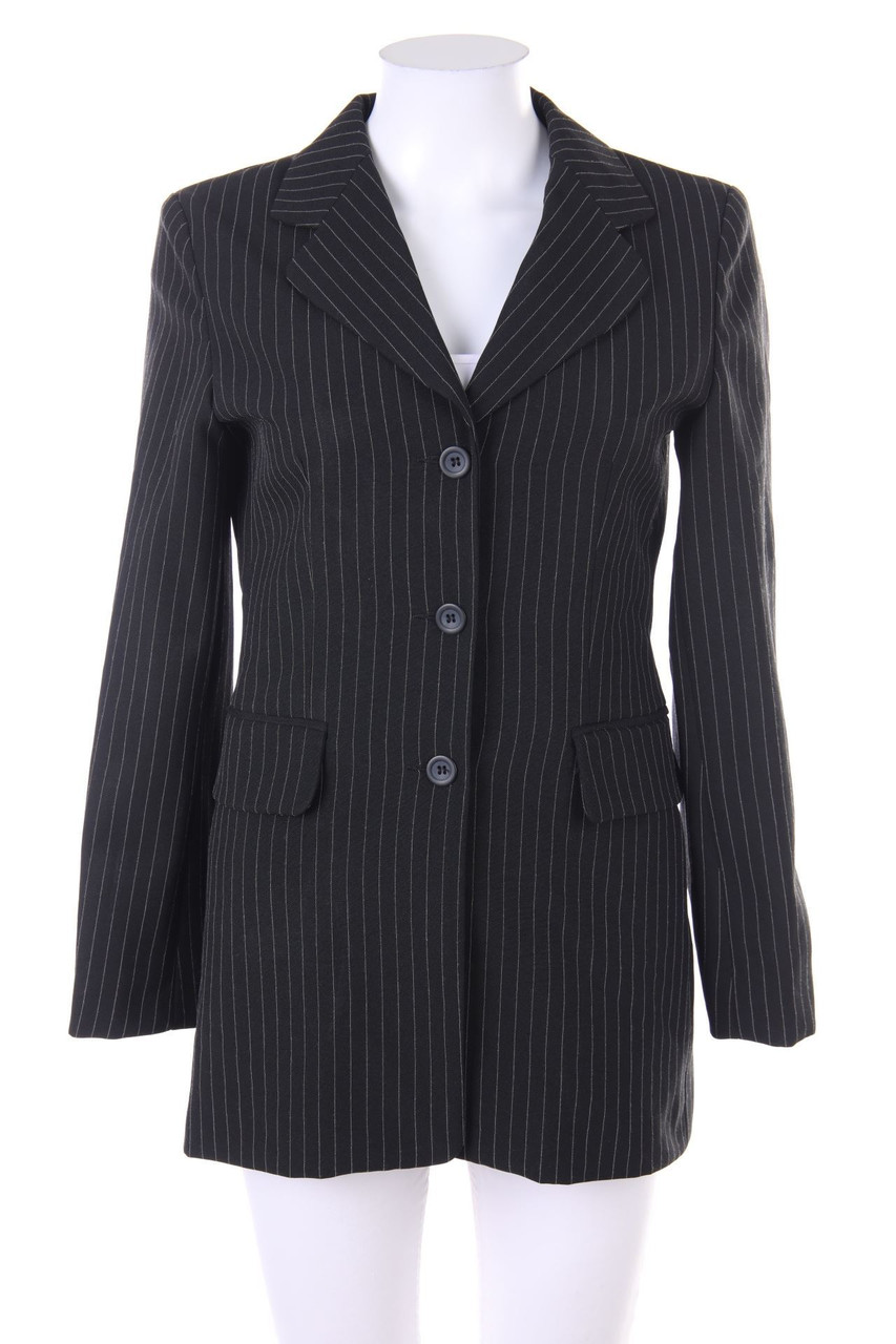 KOOKAI - Long-Blazer mit Nadelstreifen - D 34