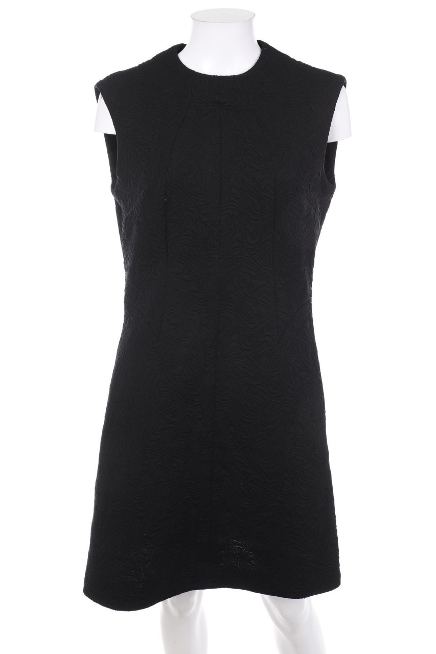 TREVIRA - Vintage-Abendkleid mit Muster - L