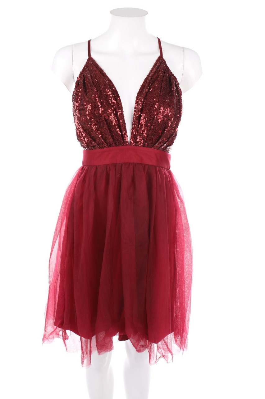 SHEIN - Party-Kleid mit Pailletten - XS