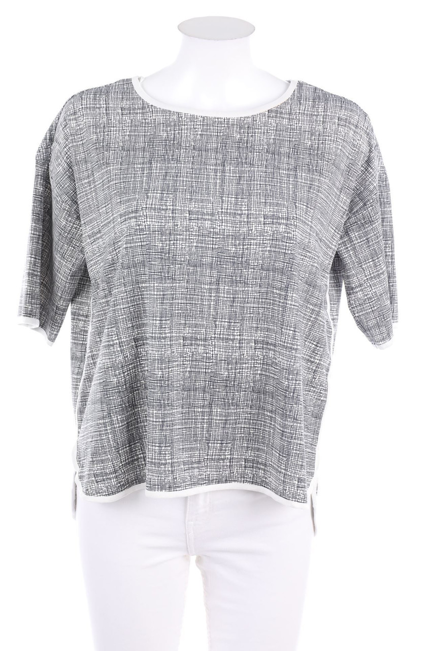 KOTON - Oversize-Kurzarm-Shirt mit Print - XS