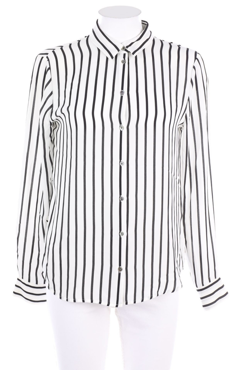 H&M - Streifen-Hemd-Bluse - D 36