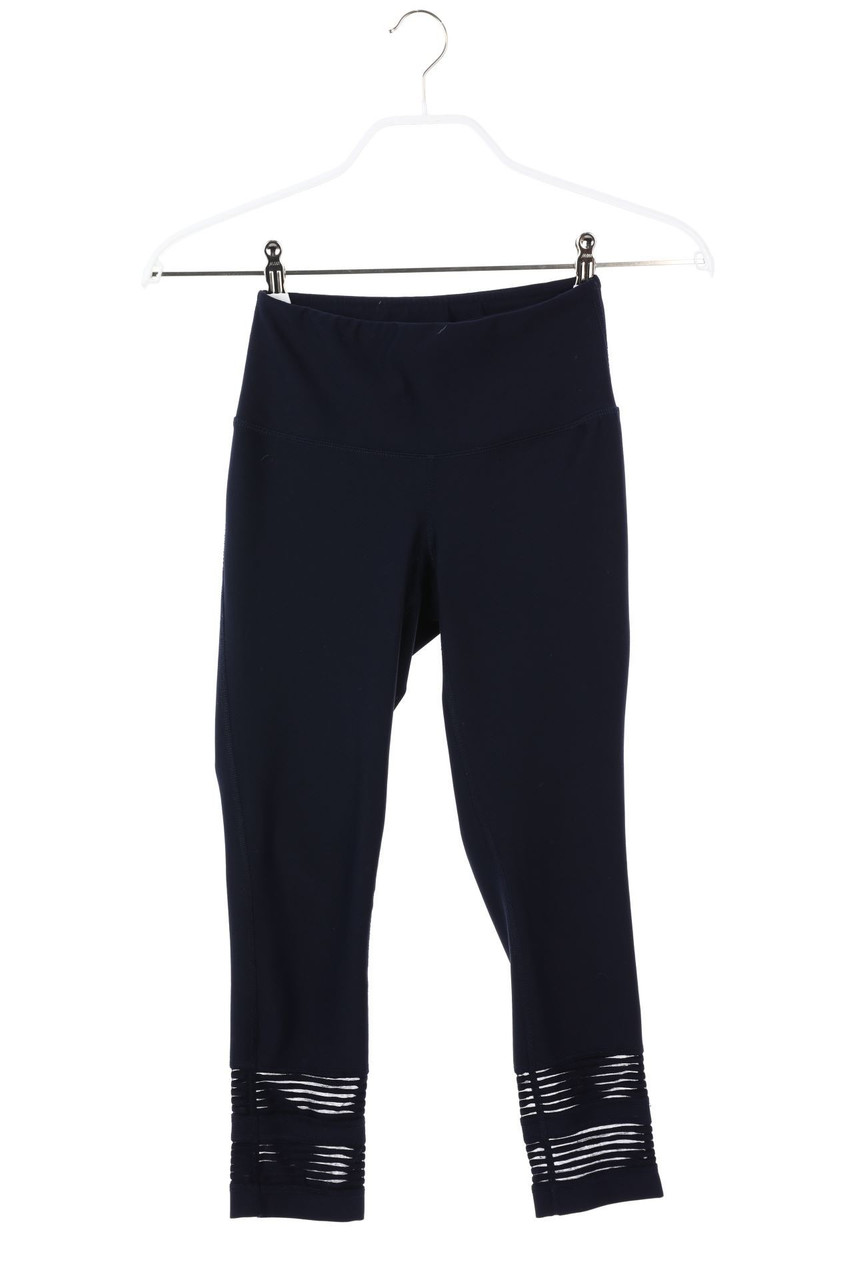 90 DEGREE BY REFLEX - Sport-Leggings mit Mesh-Einsatz - XS