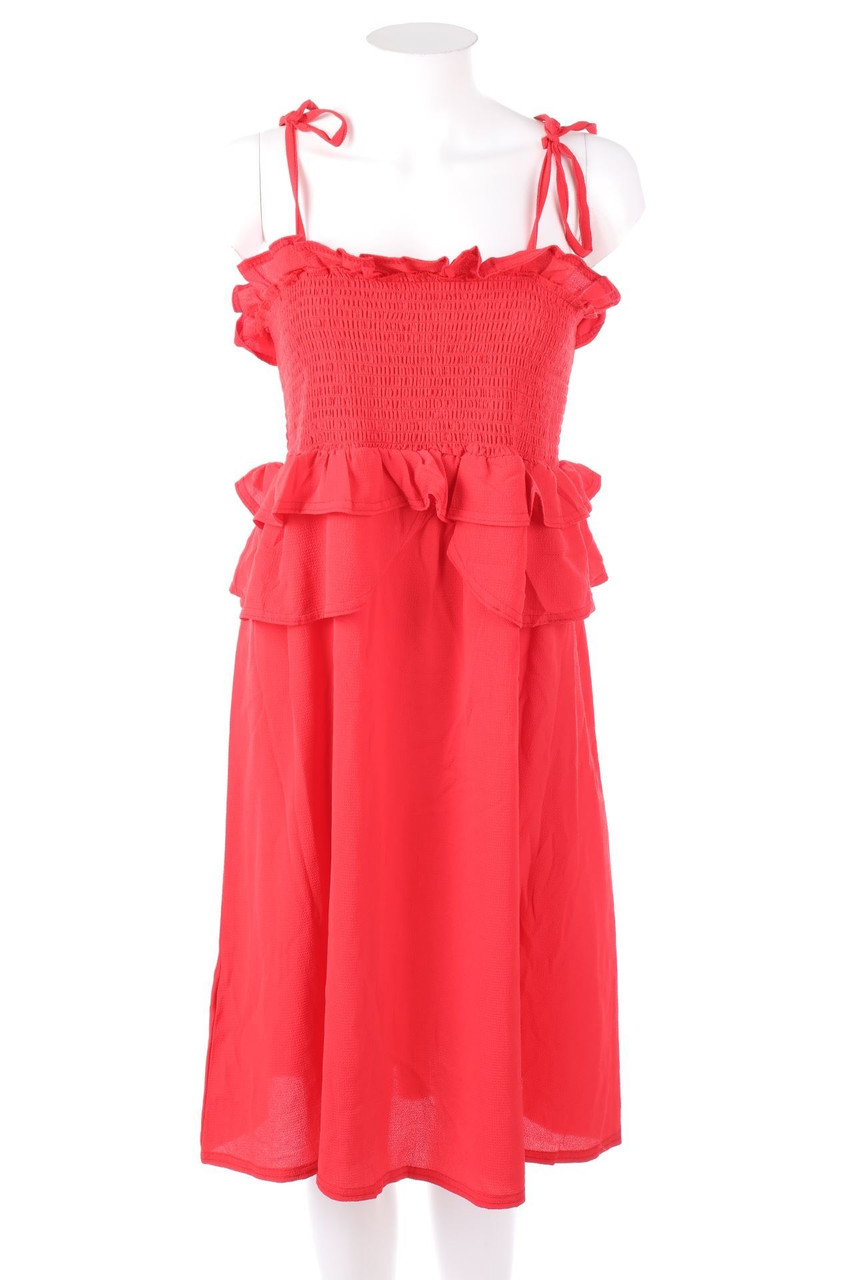 Lost Ink - Kleid mit Volants - D 38