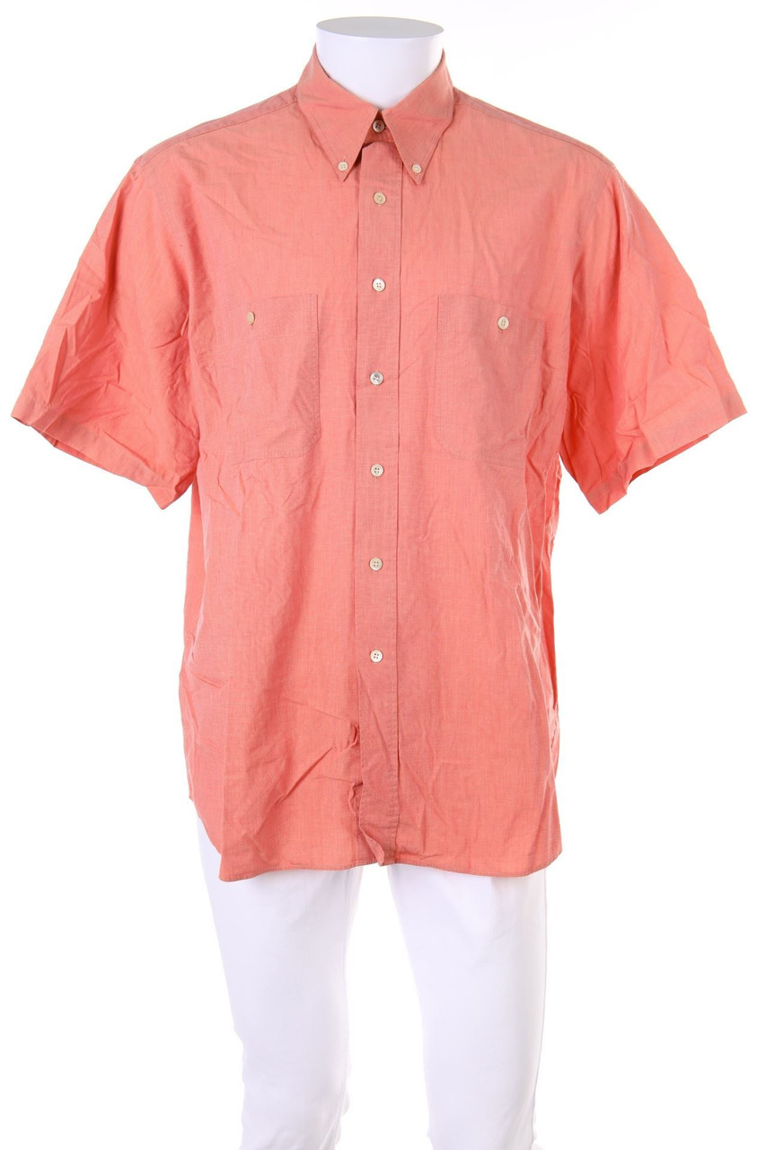 BOSS HUGO BOSS - Kurzarm-Hemd mit Button-down-Kragen - 43