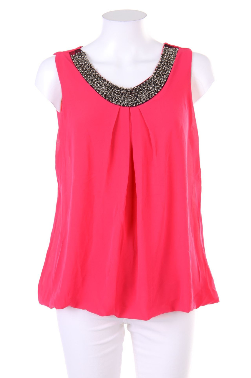 TODAY - Blusentop mit Perlen - M