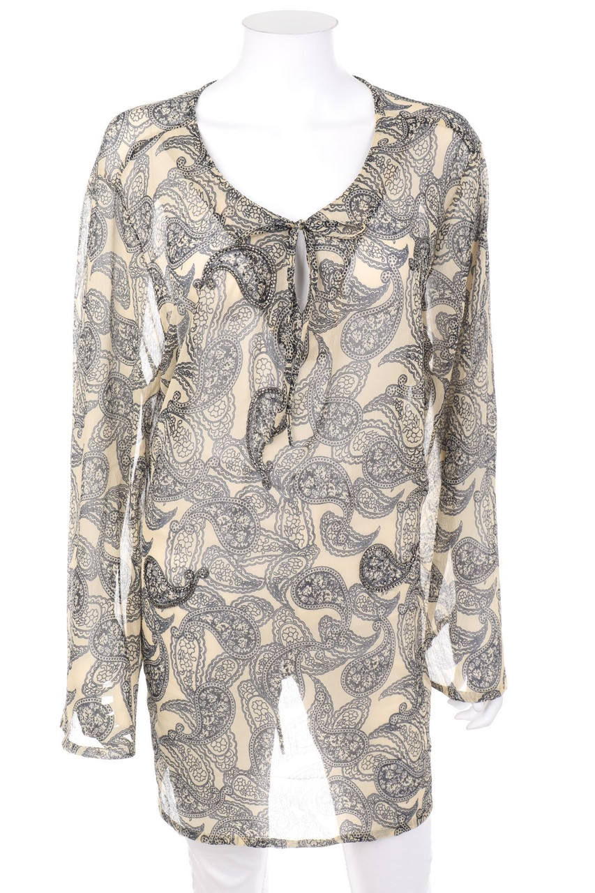 sheego - Bluse mit Paisley-Print - D 50-52