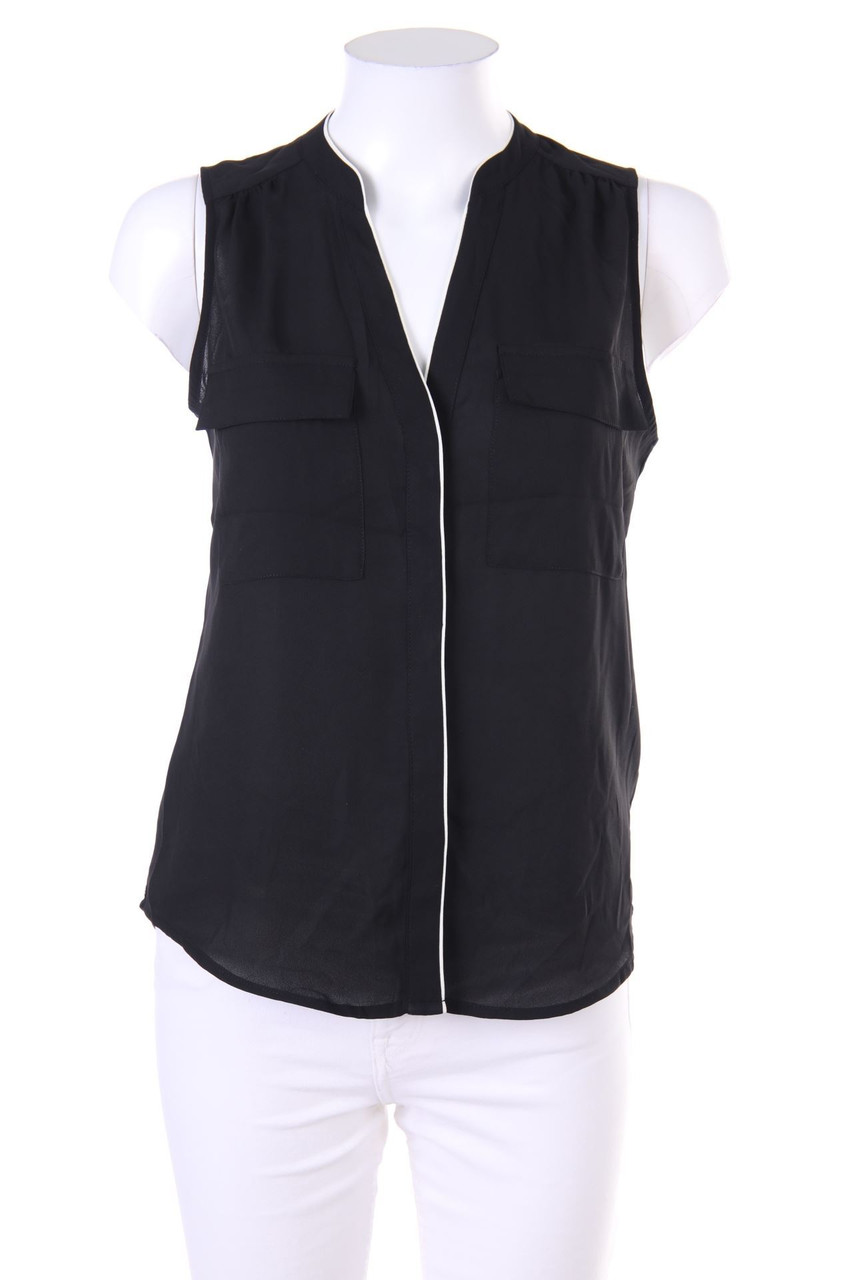 H&M CONSCIOUS - Blusentop mit aufgesetzten Taschen - D 34