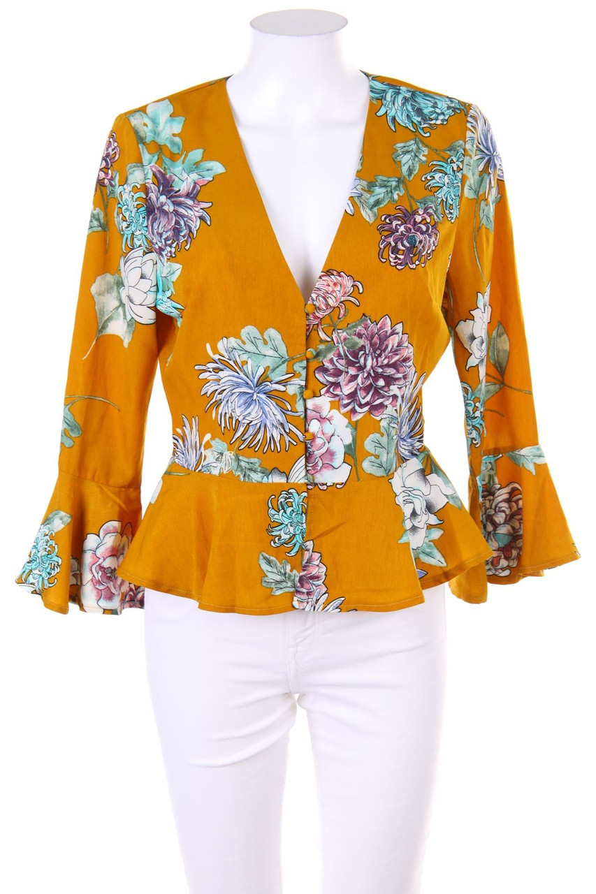 MISSGUIDED - Bluse mit Blumen-Print - D 36