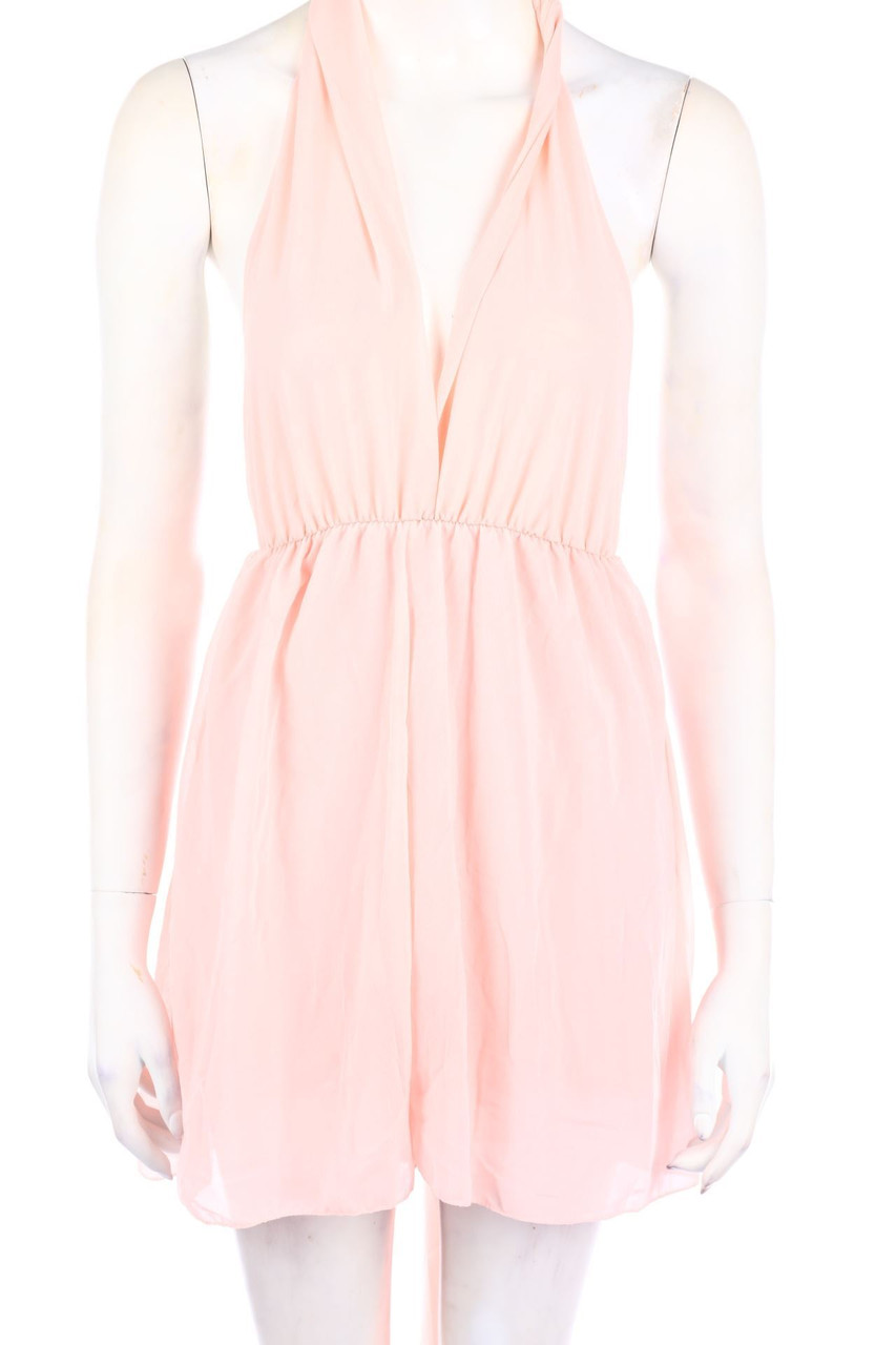 STYLEBOOM - Neckholder-Playsuit - S