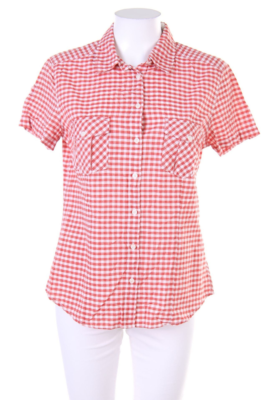 H&M LOGG - Hemd-Bluse mit Karo-Muster - D 40