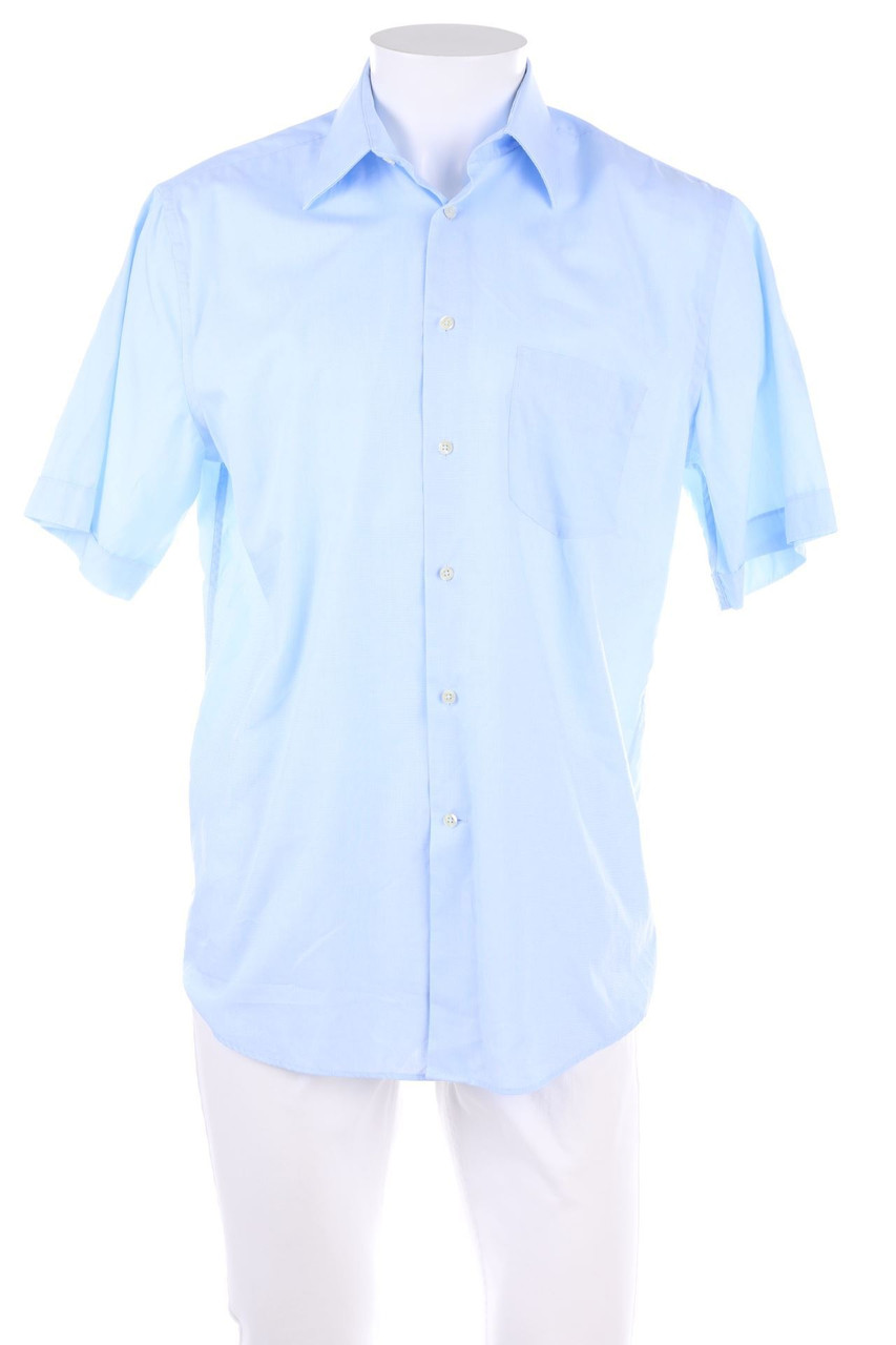 Jacques Britt - Kurzarm-Hemd aus Baumwolle - M