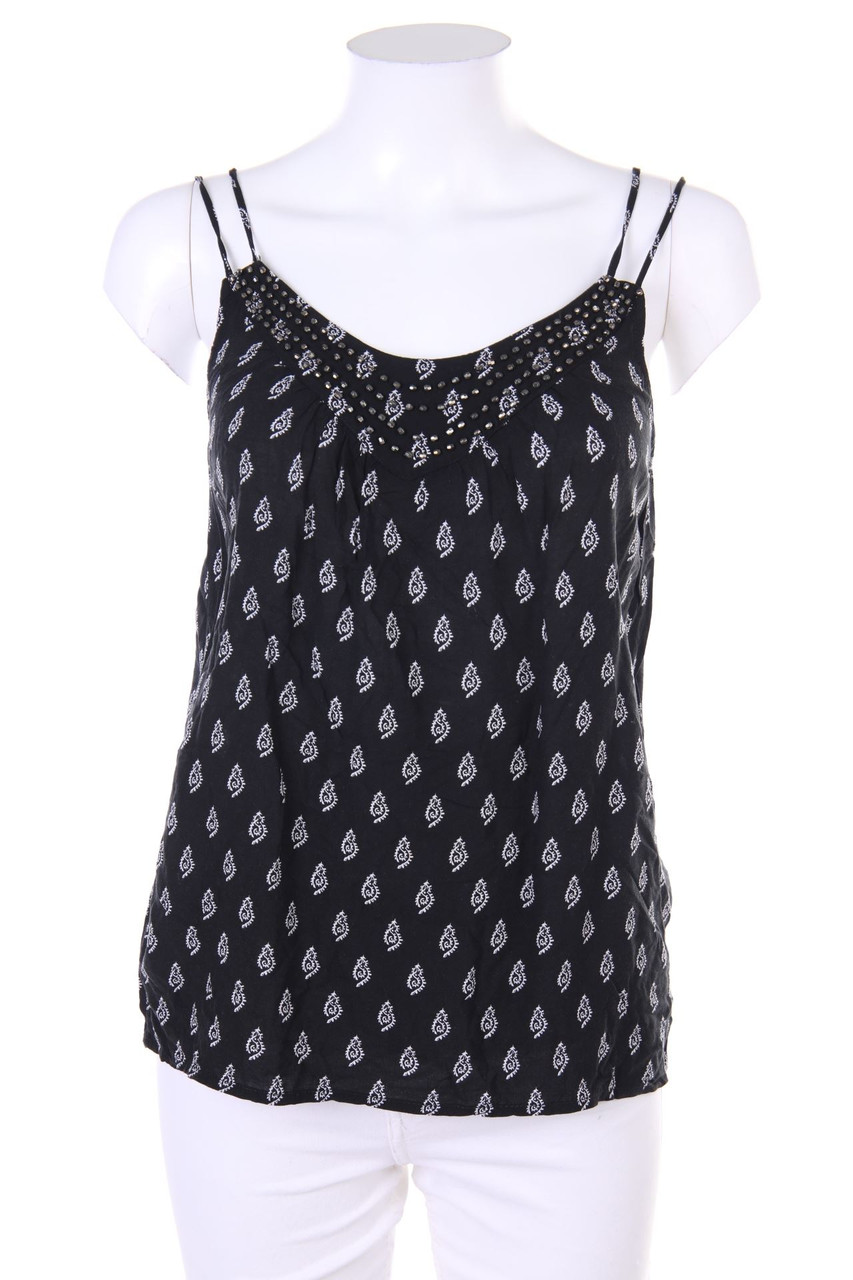 Ohne Label - Blusentop mit Print - S