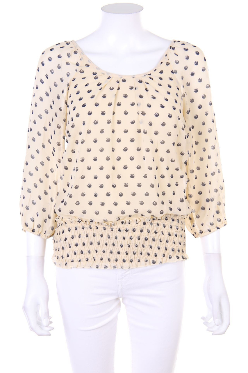 VERO MODA - Bluse mit Smok-Details - S