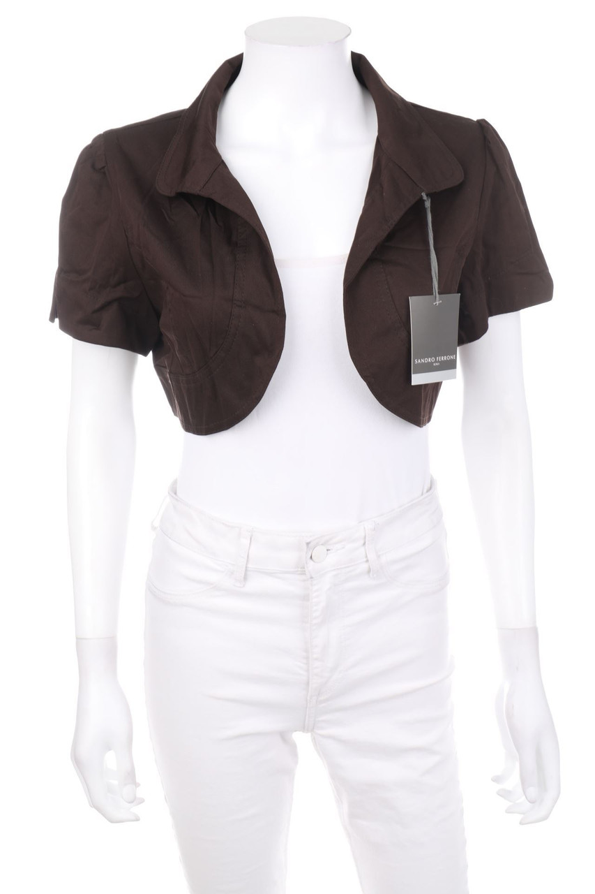 SANDRO FERRONE - Cropped-Blazer-Jacke - L